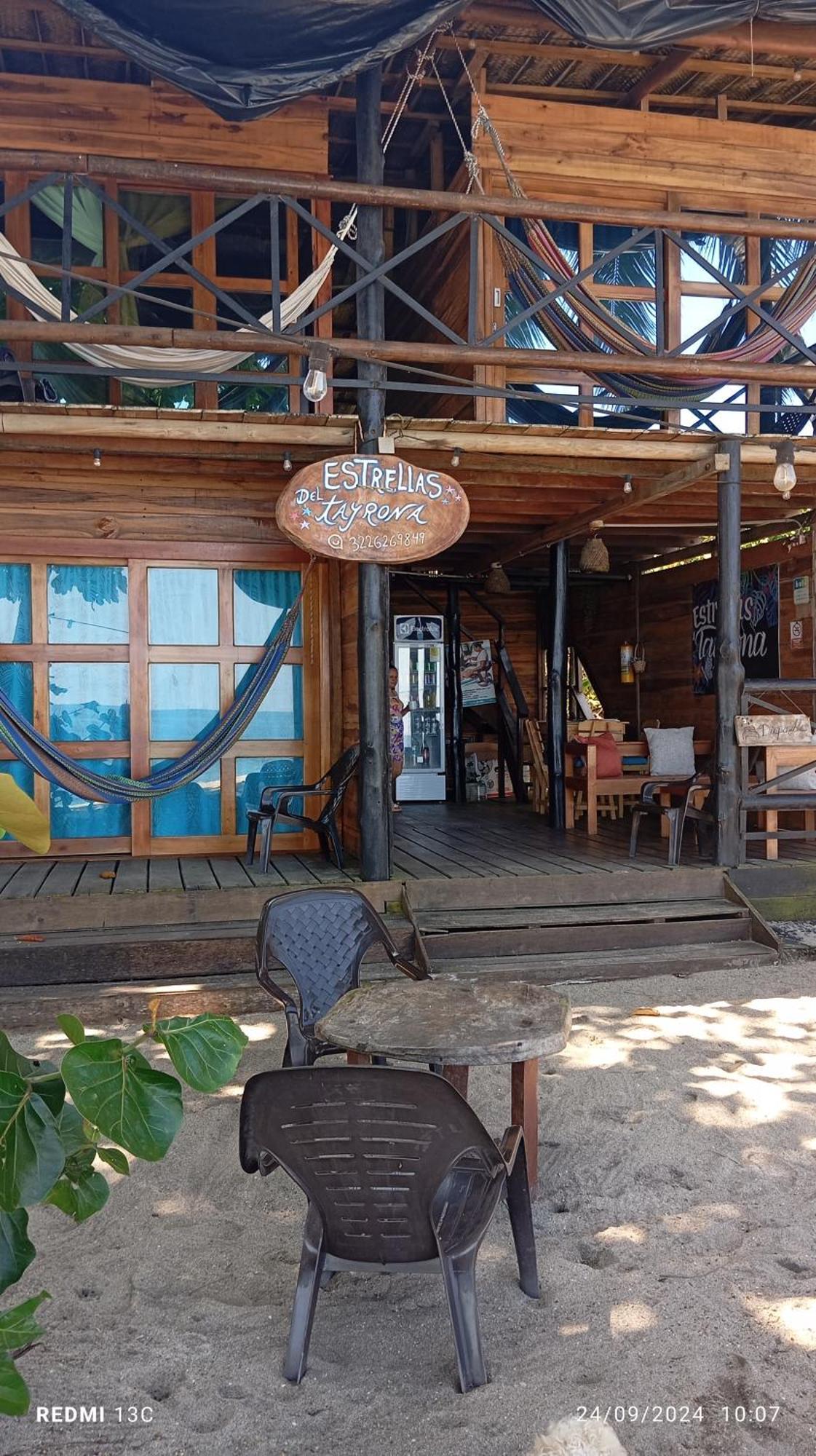 Hostal Estrellas Del Tayrona Playa Mendihuaca Guachaca Dış mekan fotoğraf